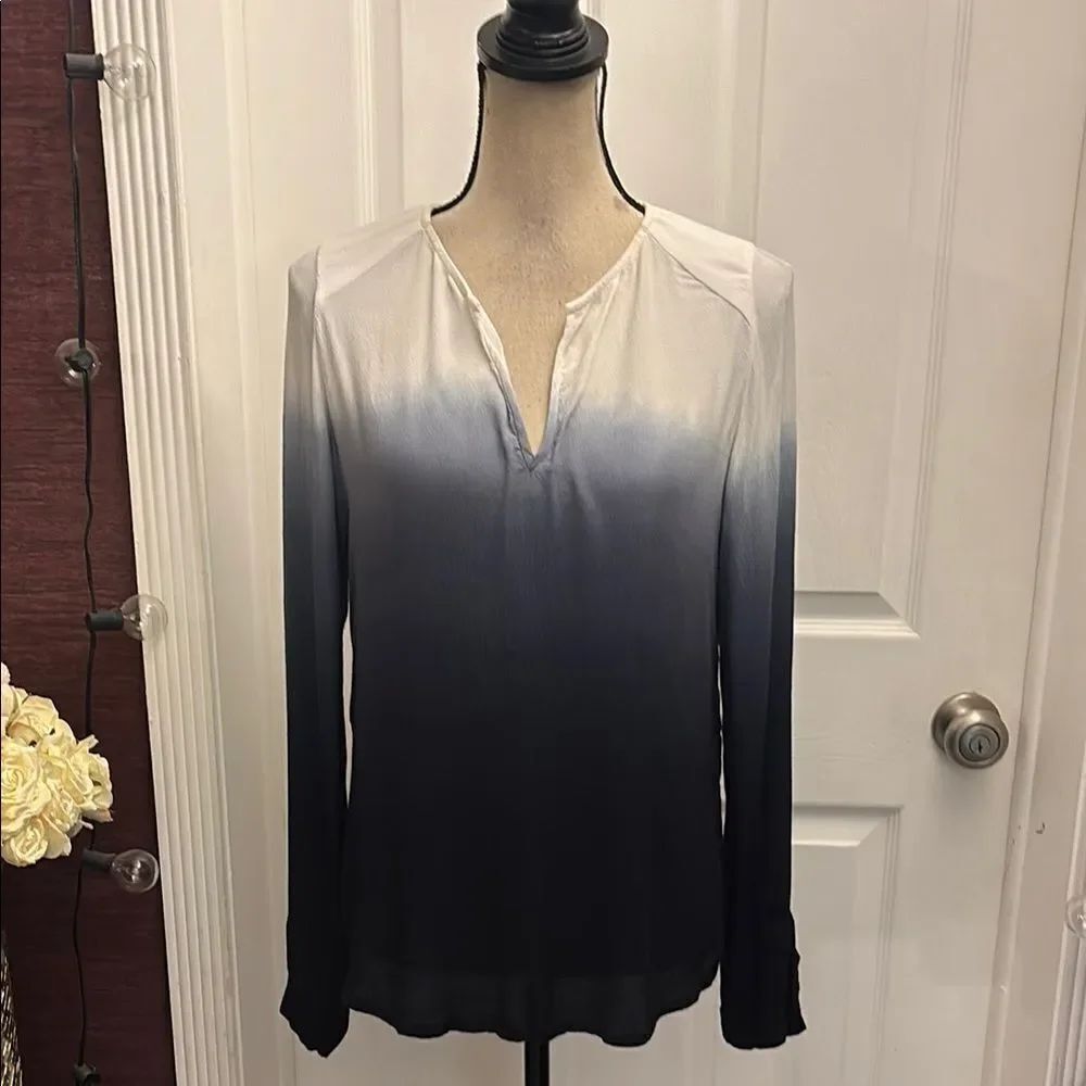 Maje Ombre Long Sleeve Women's Top, S